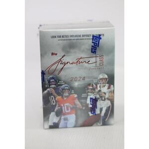(1) 2024 TOPPS SIGNATURE CLASS VALUE BLASTER BOX (42 Cards) Football New QTY